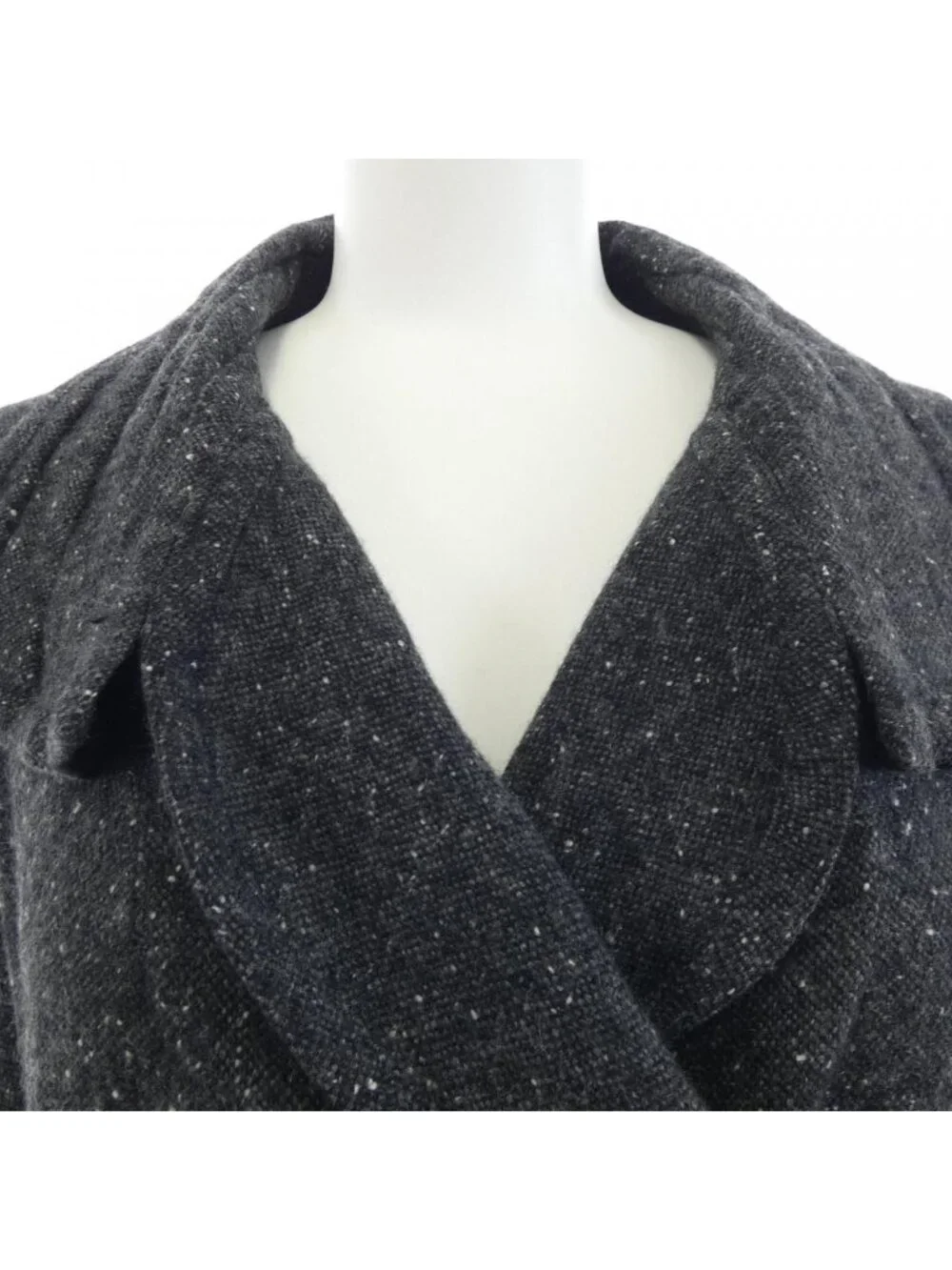 Chanel Vintage Coat Gray